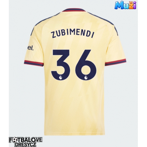 Arsenal Martin Zubimendi #36 Alternativní Dres 2026-27 Krátký Rukáv Arsenal Martin Zubimendi #36 Alternativní Dres 2026-27 Krátký Rukáv